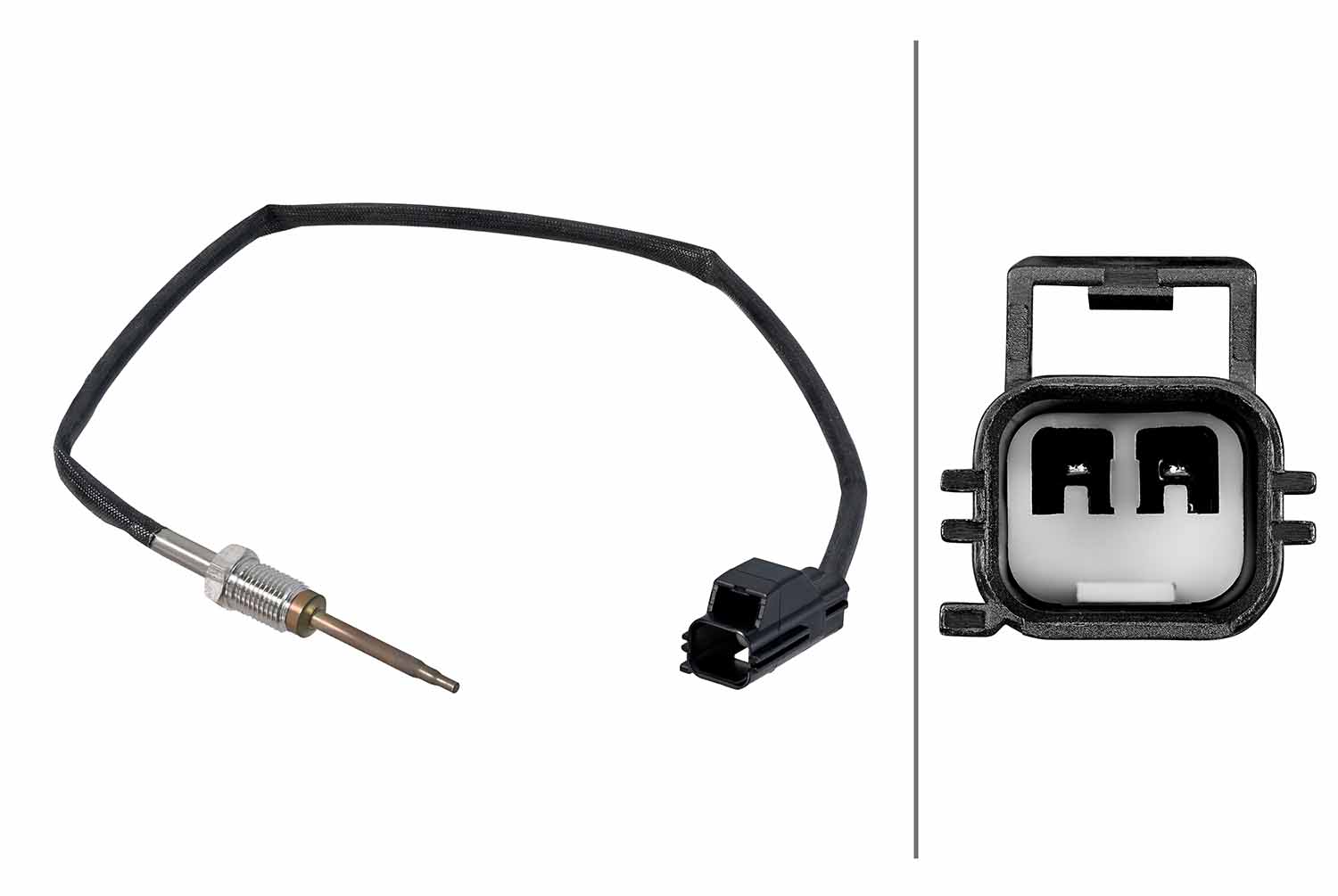 Sensor, uitlaatgastemperatuur Hella 6PT 358 226-531