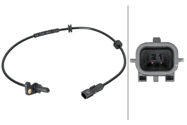 ABS sensor Hella 6PU 012 806-881