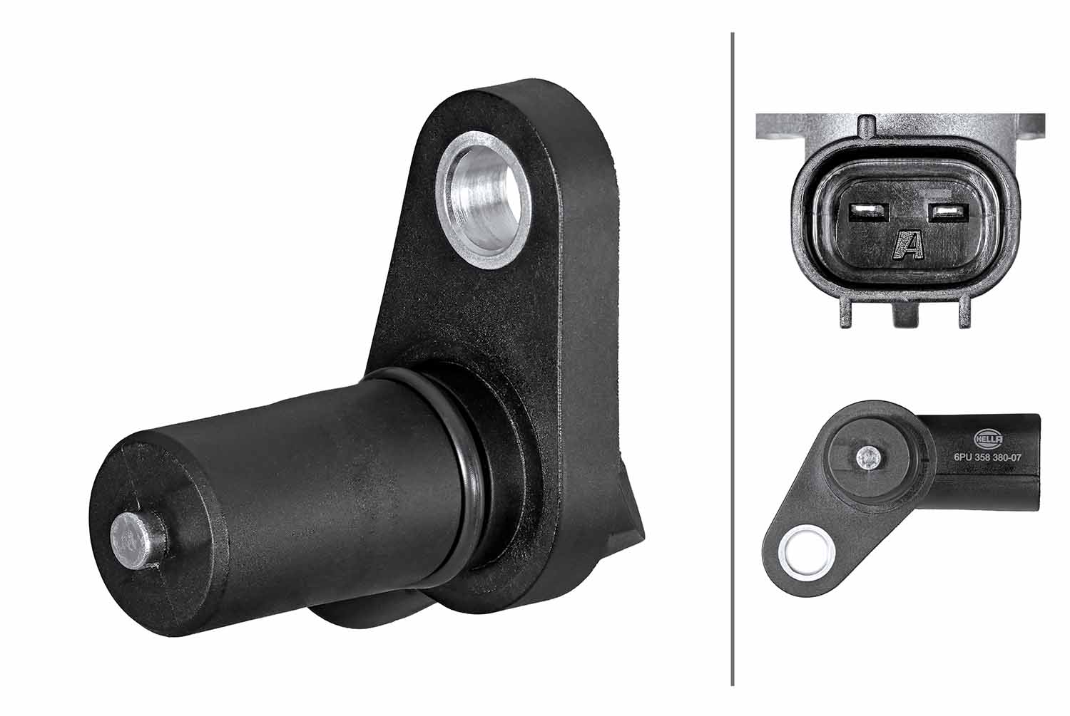 Sensor, snelheid, toerental Hella 6PU 358 380-071