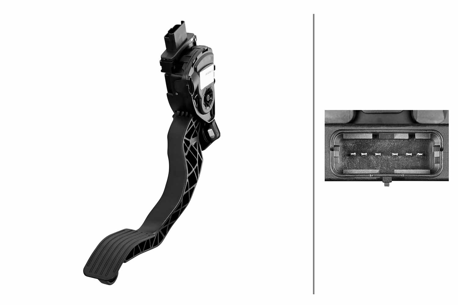 Sensor, gaspedaalpositie Hella 6PV 312 082-001