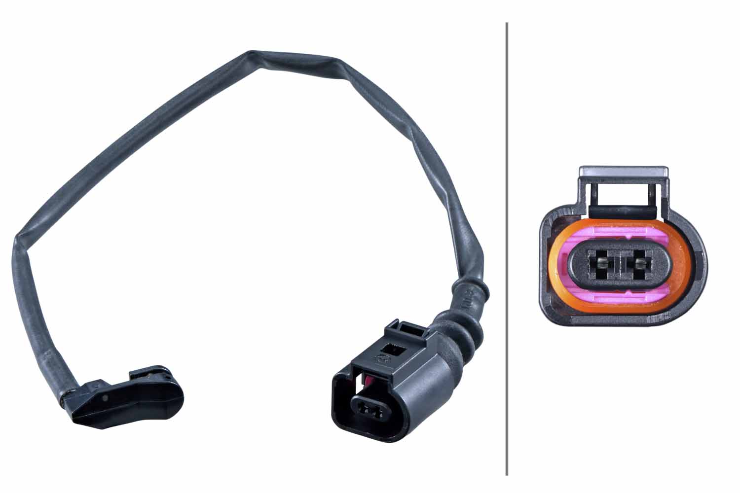 Waarschuwingscontact, remvoering-/blokslijtage Hella 8DK 355 253-751