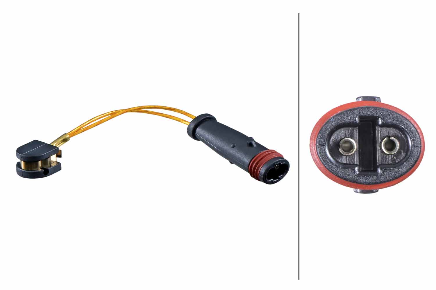 Waarschuwingscontact, remvoering-/blokslijtage Hella 8DK 355 253-761