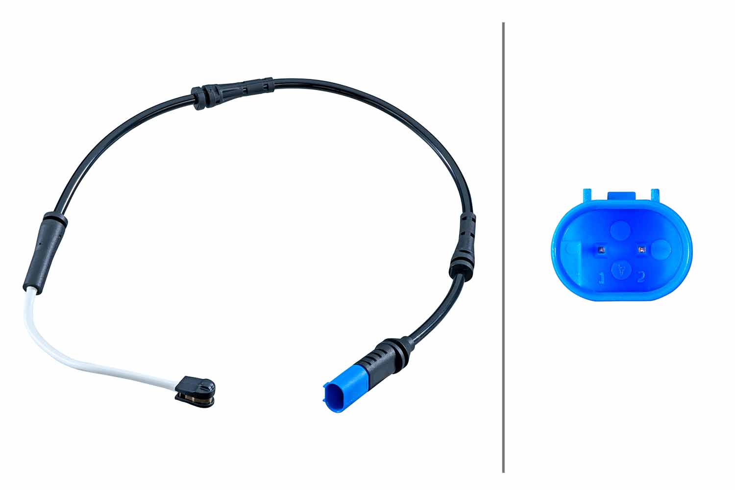 Waarschuwingscontact, remvoering-/blokslijtage Hella 8DK 355 253-821