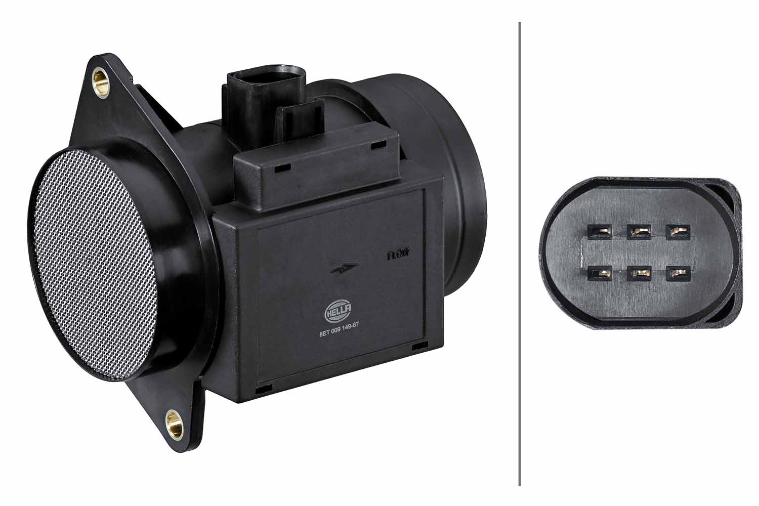 Luchtmassameter Hella 8ET 009 142-671