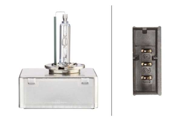 Gloeilamp, koplamp Hella 8GS 007 949-531