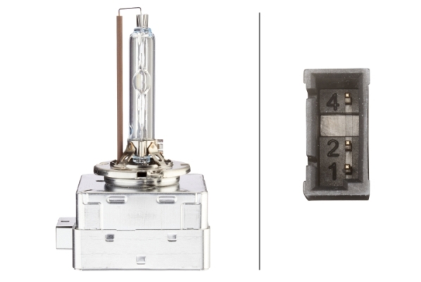 Gloeilamp, koplamp Hella 8GS 007 949-541