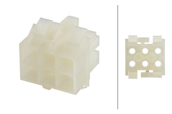 Stekkerbehuizing Hella 8KW 744 852-003