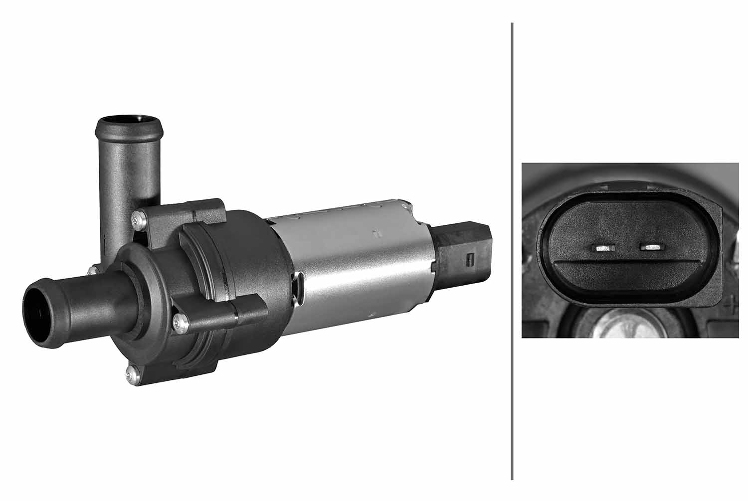Hulpwaterpomp (koelwatercircuit) Hella 8TW 358 313-361
