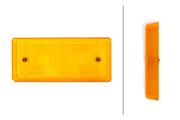 Hella Lampglas, knipperlicht 9EL 123 631-001