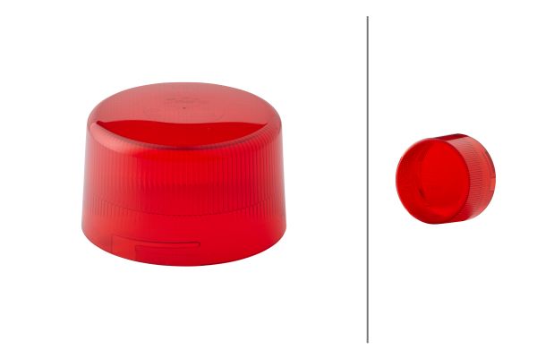 Glaskap, zwaailicht Hella 9EL 190 025-021