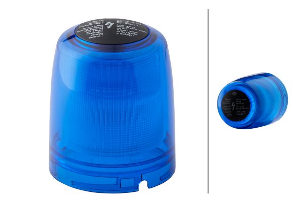 Glaskap, zwaailicht Hella 9EL 862 267-001