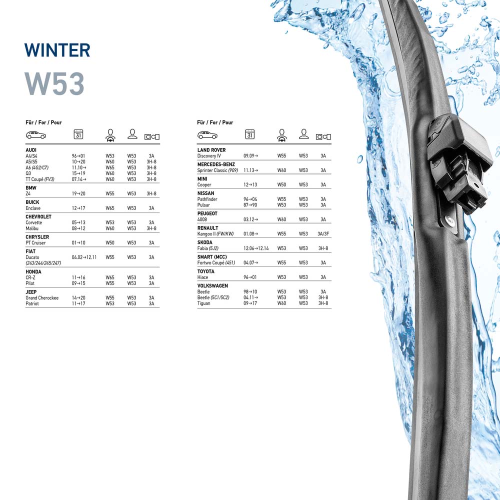 Hella Ruitenwisserblad 9XW 358 004-211