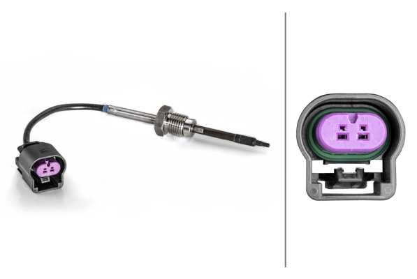 Sensor uitlaatgastemperatuur Hella 6PT 014 494-381