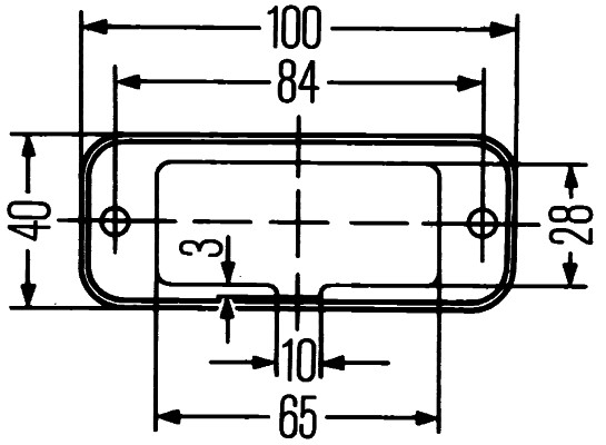 Hella Mistlampen  2PF 961 167-021