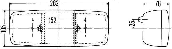 Hella Achterlicht 2SD 001 699-061