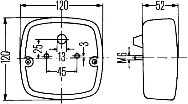 Hella Achterlicht 2SD 002 514-161
