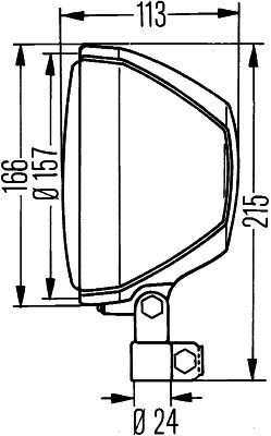 Hella Koplamp 1A5 003 178-401