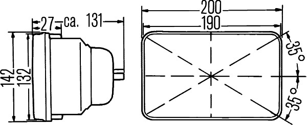 Hella Koplampunit 1AE 003 427-011