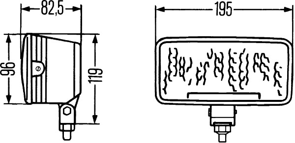 Hella Verstraler 1FD 005 700-117