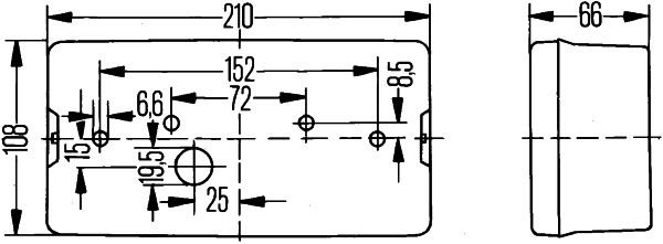 Hella Achterlicht 2VP 006 040-121