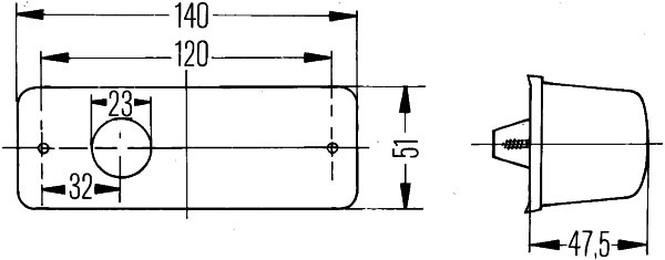 Hella Extra knipperlamp 2BM 006 692-011