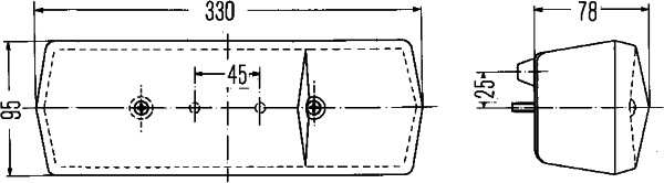 Hella Achterlicht 2SE 001 688-161
