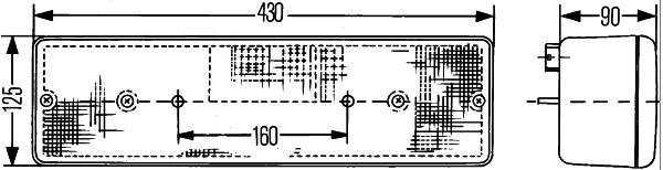 Hella Achterlicht 2SL 005 883-041