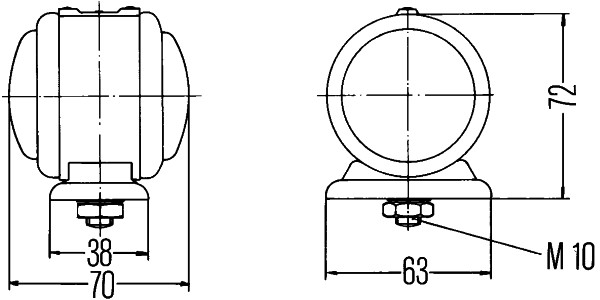 Hella Breedtelicht 2TJ 001 633-211