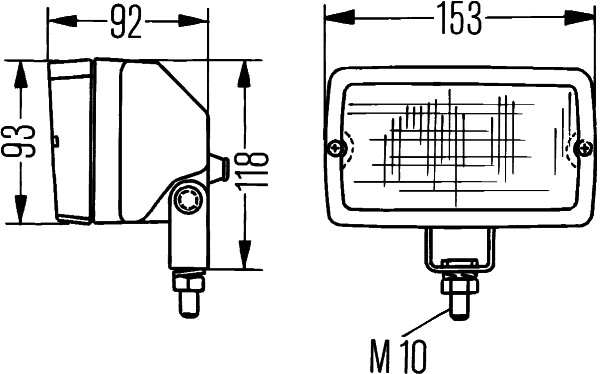 Hella Werklamp 1GA 005 060-041