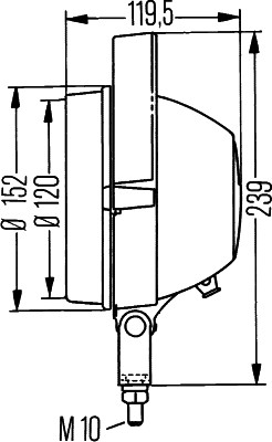 Hella Werklamp 1G3 005 760-041