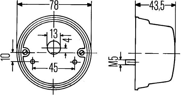 Hella Achterlicht 2SB 001 259-261