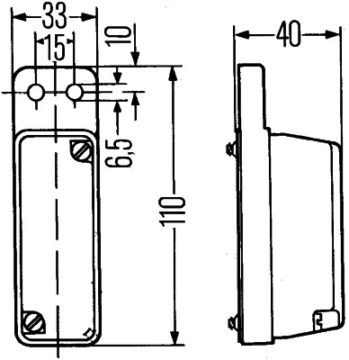 Hella Markeringslicht 2XS 003 168-081