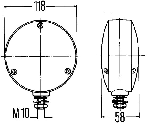 Hella Knipperlicht 2BA 003 022-021