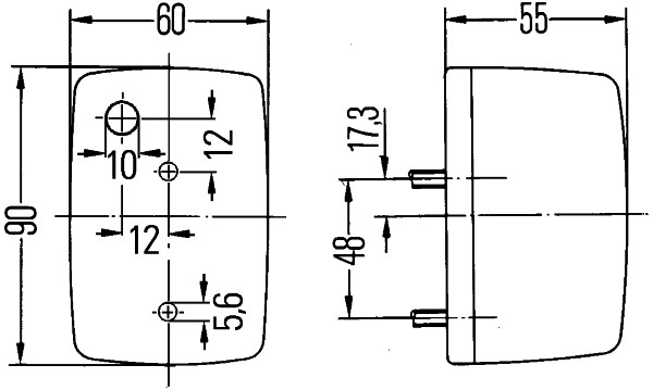 Hella Knipperlicht 2BA 002 652-111