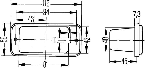 Hella Instapverlichting 2XT 002 452-037