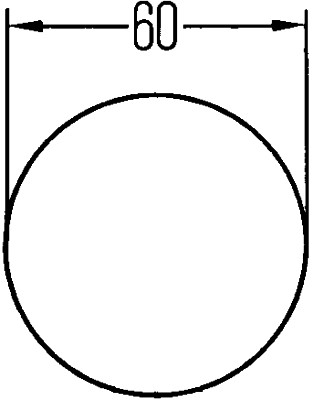 Hella Retroreflector (katoog) 8RA 002 014-301