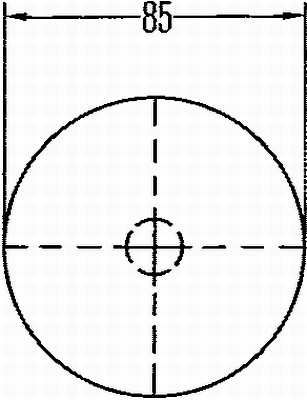Hella Retroreflector (katoog) 8RA 002 016-101