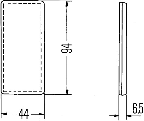 Hella Reflector 8RA 003 326-031