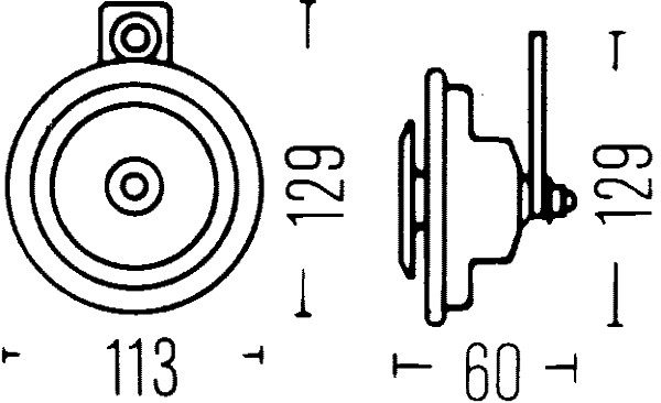 Hella Claxon 3BA 922 200-827