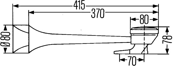 Hella Luchthoorn  3PB 005 411-001