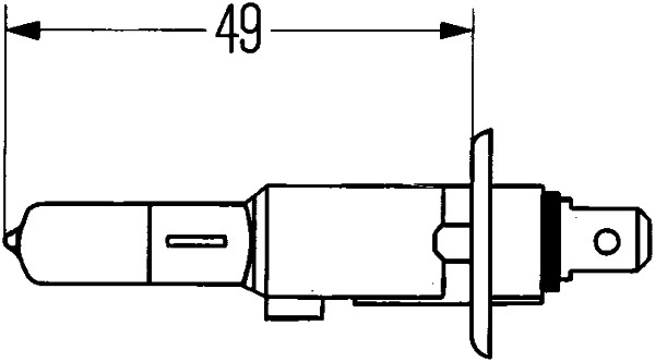 Hella Gloeilamp, koplamp 8GH 002 089-153