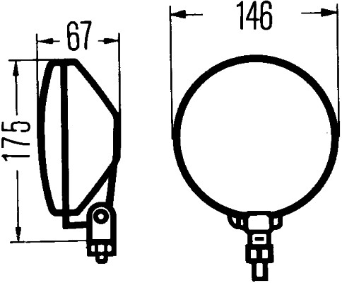 Hella Waarschuwingslicht 2XD 003 410-301