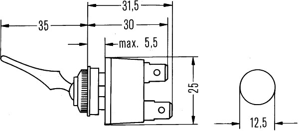 Hella Schakelaar 6EG 001 567-112