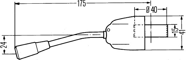 Hella Stuurkolomschakelaar 6BA 001 771-071