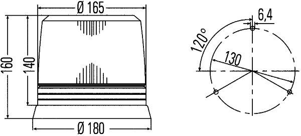 Hella Flitslamp 2RL 007 017-051