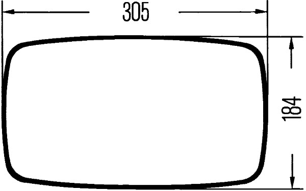 Hella Buitenspiegel 8SB 003 614-001