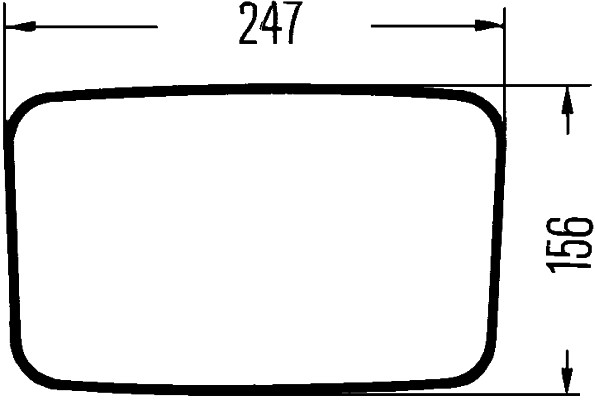 Hella Buitenspiegel 8SB 004 288-103