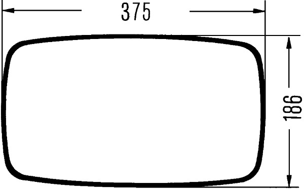 Hella Buitenspiegel 8SB 501 156-031