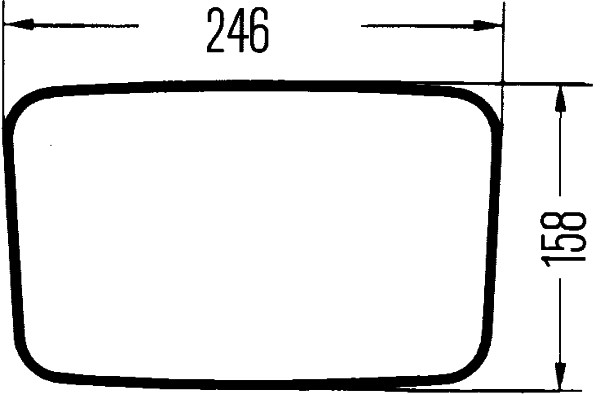 Hella Buitenspiegel 8SB 002 995-011