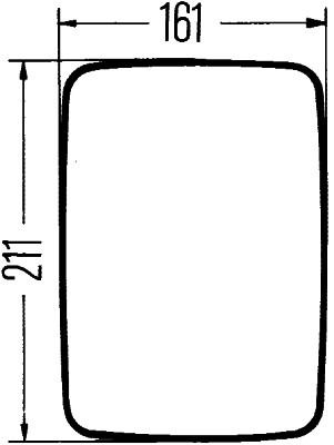 Hella Binnenspiegel  8SB 501 147-031